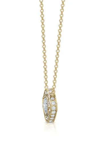 Holly Opulent 0.60 ct Round Diamond Pendant