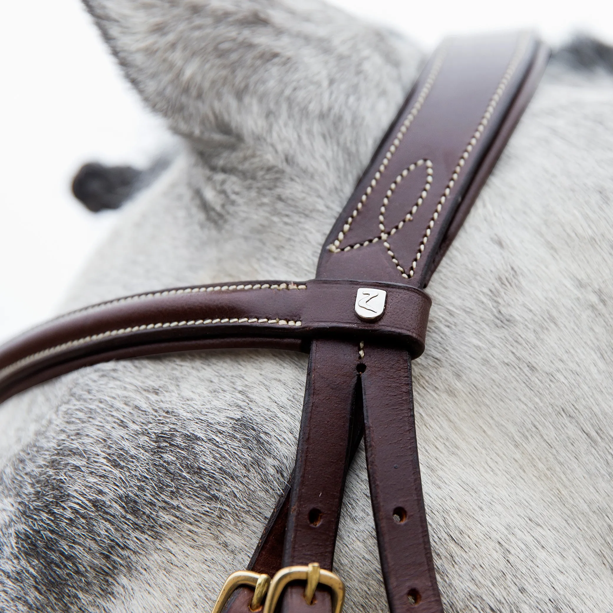 Horze Constance Hannovrian Bridle Brown