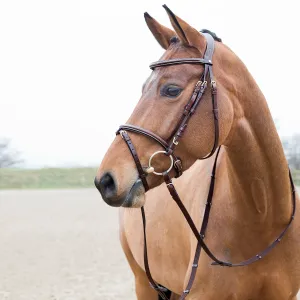 Horze Constance Hannovrian Bridle Brown