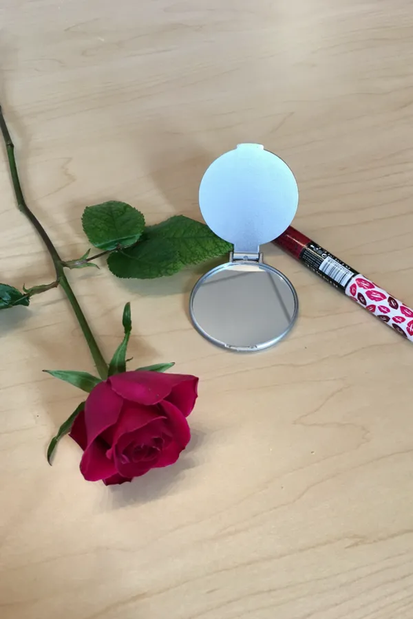 in my dreams i'm asleep Compact Mirror