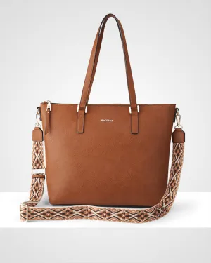 Inga Large Zip Top Tote Bag   Aztec Bag Strap