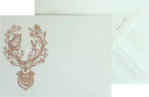Into The Woods Engraved Greeting Card & Envelope