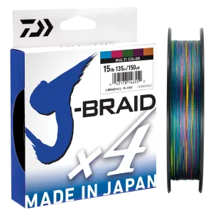 J-Braid 4 - Multi-Colour Line