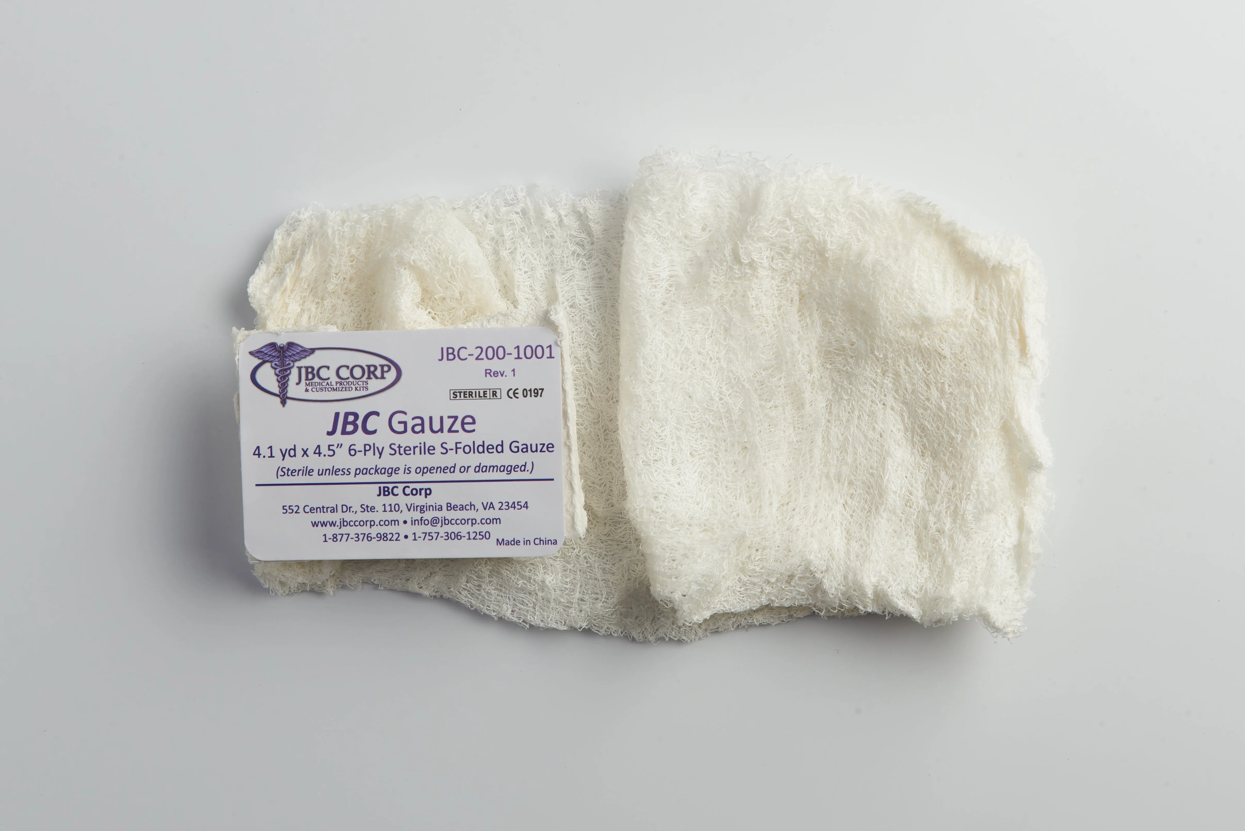 JBC Compressed Gauze (5-Pack)