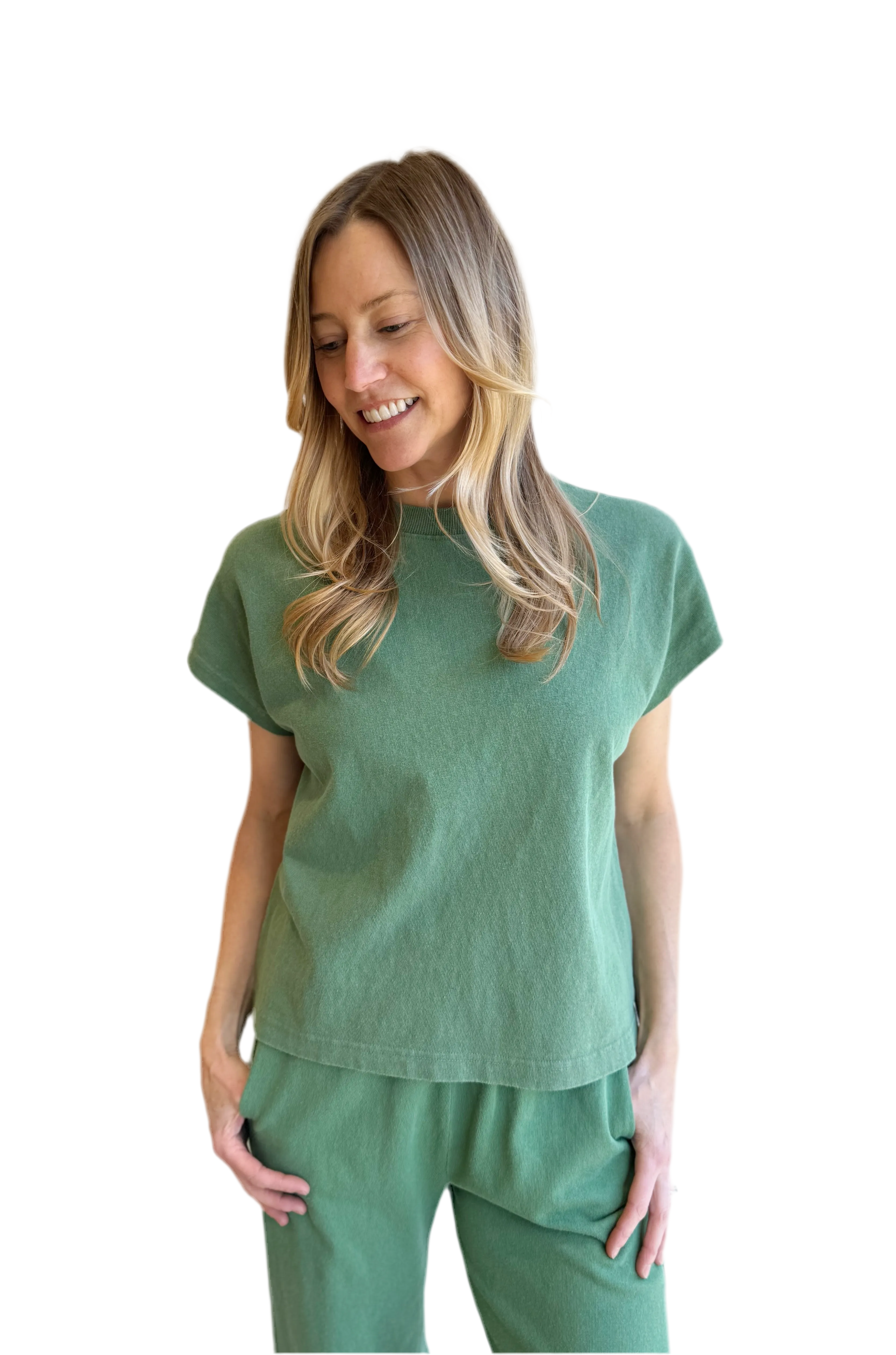 Jeanne Tee in Basil