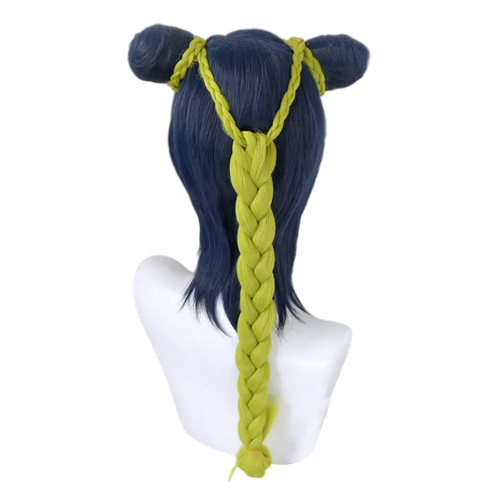 JoJo‘s Bizarre Adventure Jolyne Cujoh Cosplay Wig Heat Resistant Synthetic Hair Carnival Halloween Party Props