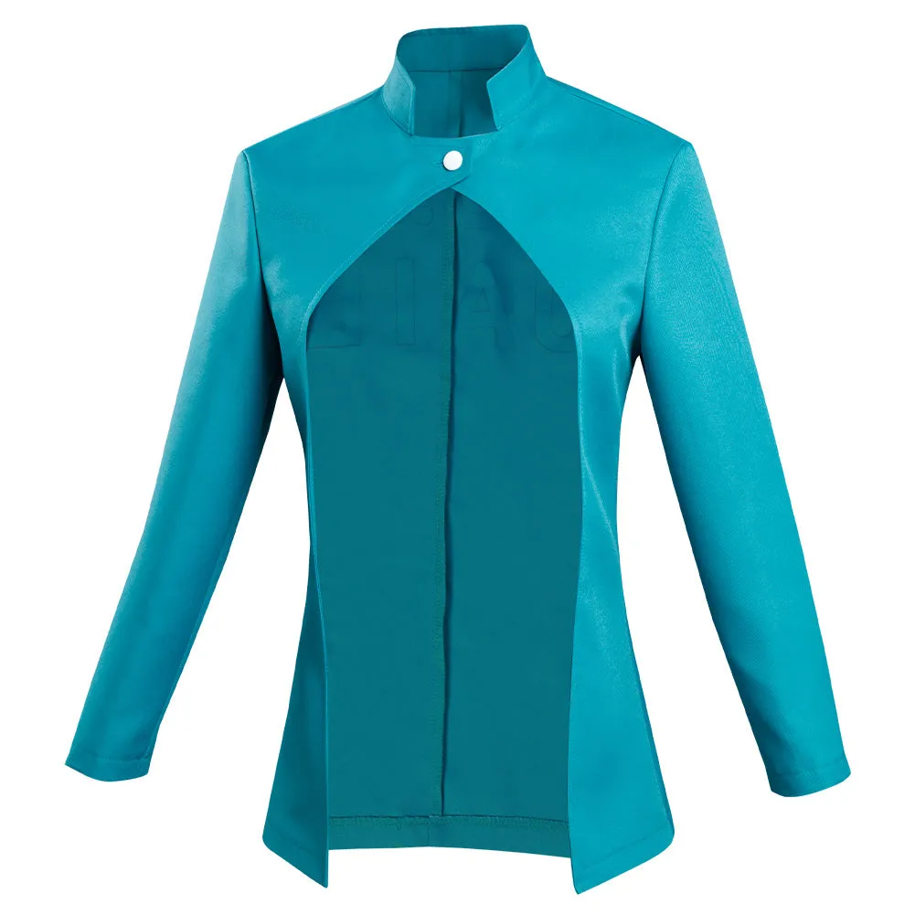 JoJo‘s Bizarre Adventure Stone Ocean Jolyne Cujoh Coat Cosplay Costume Halloween Carnival Suit