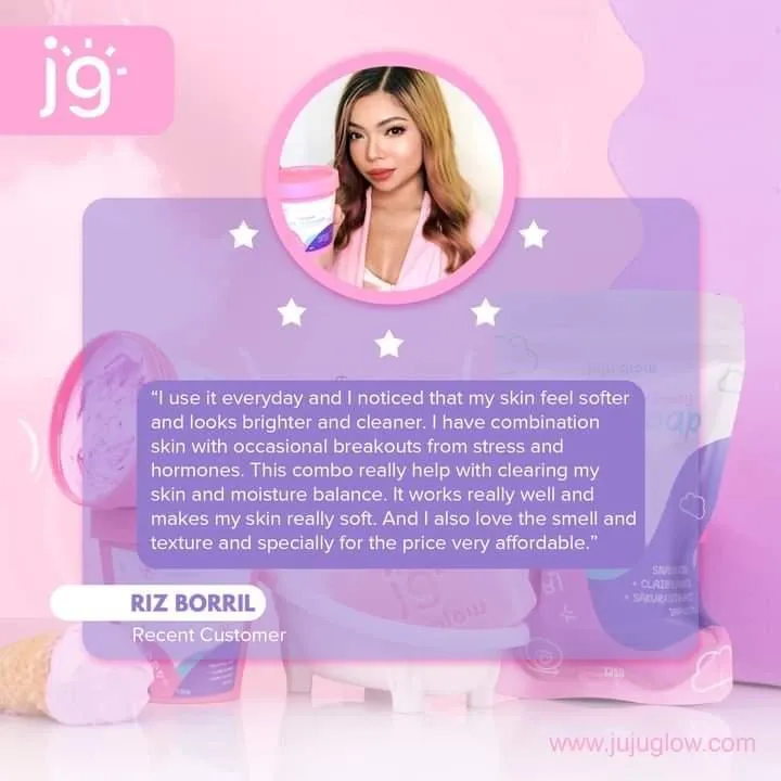 Juju Glow Brightening & Firming Cloud Soap 135g