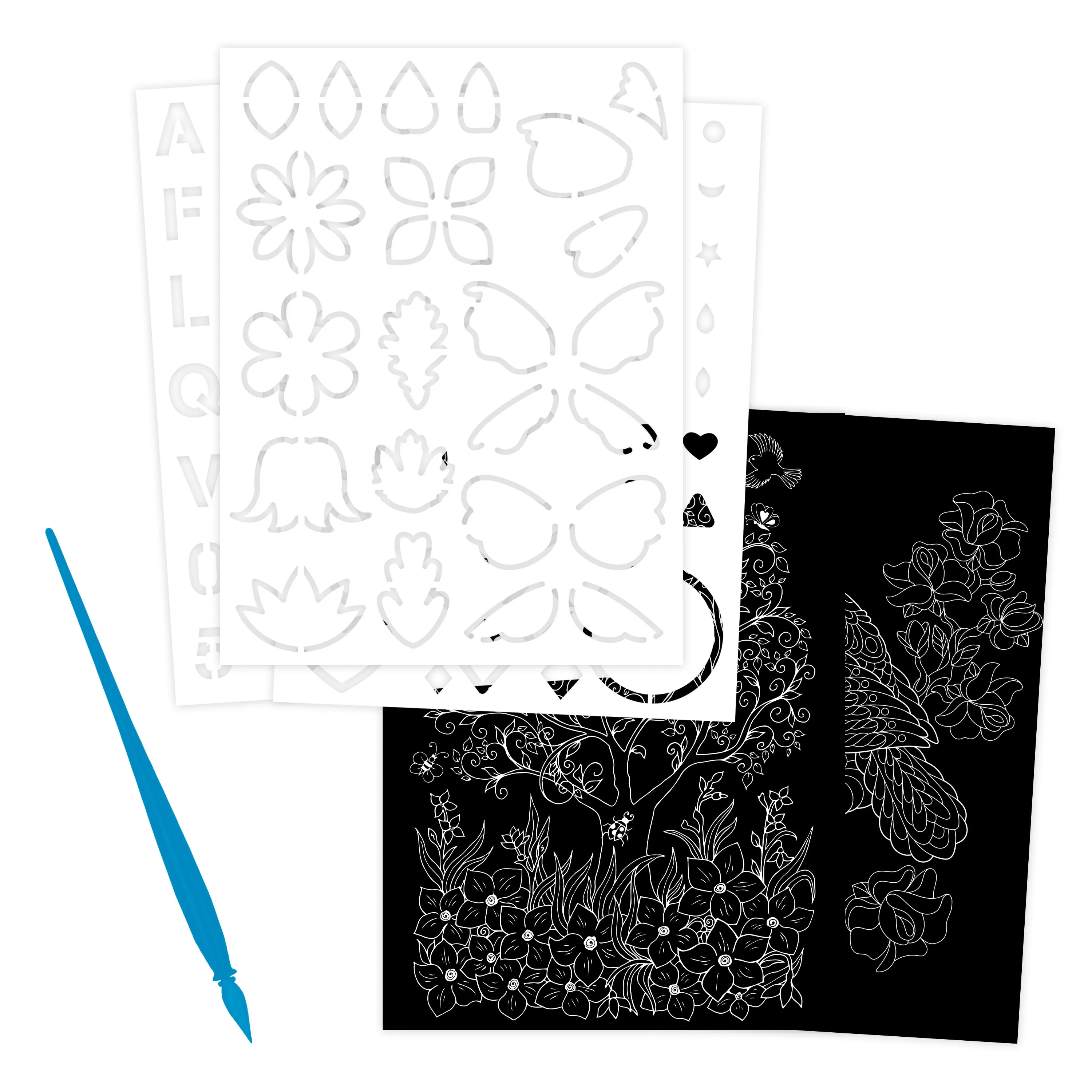 Kaleidoscope Etch Art Creations: Brilliant Nature
