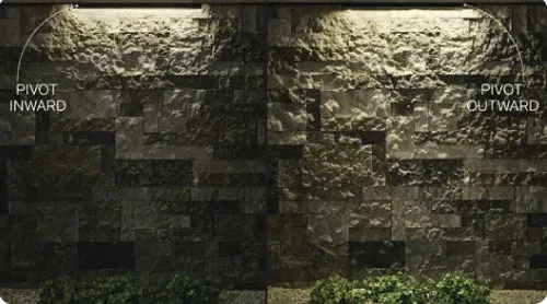 Kichler LED Linear Hardscape Lights With Pivot Rotation G2 brick light