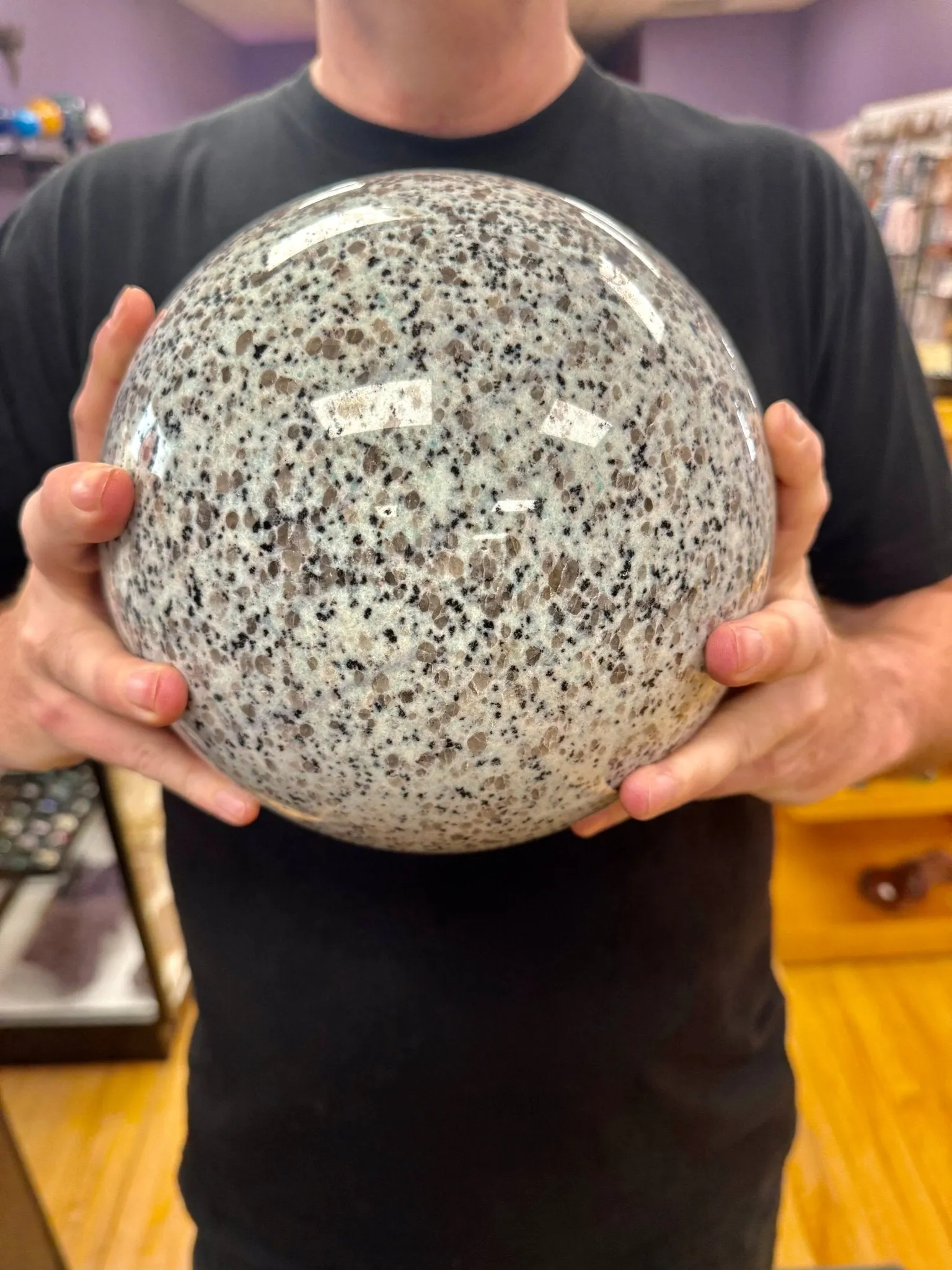 Kiwi Jasper Sphere - Massive - 27 Pounds - Exquisite