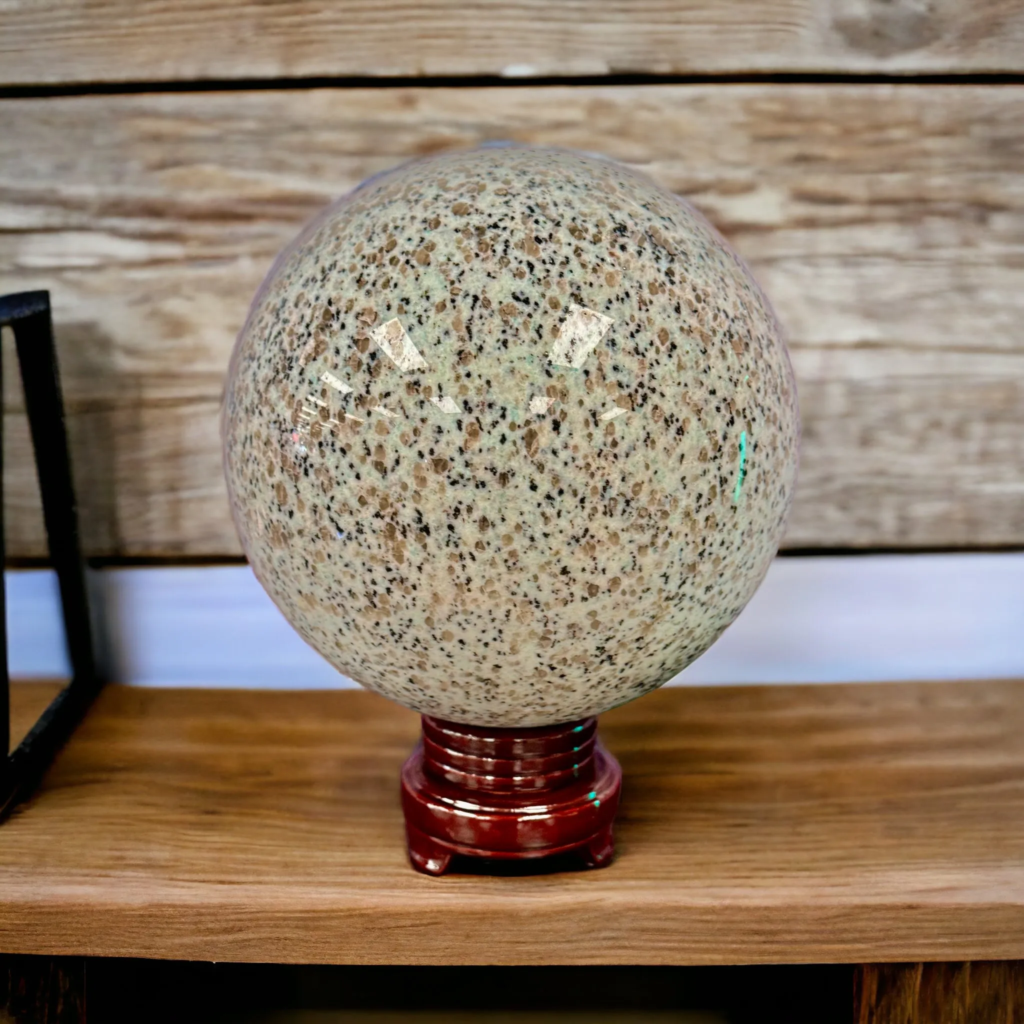 Kiwi Jasper Sphere - Massive - 27 Pounds - Exquisite