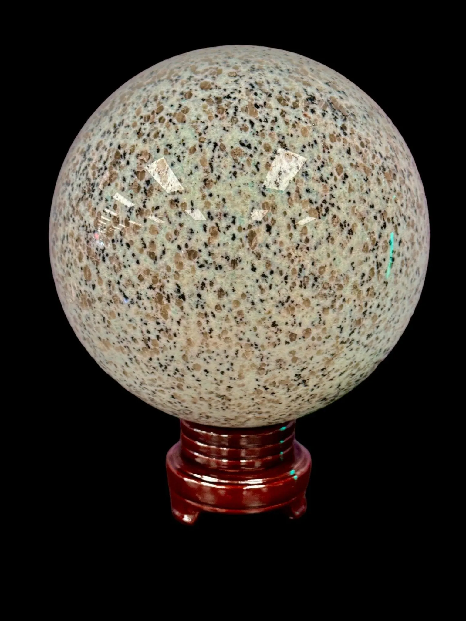 Kiwi Jasper Sphere - Massive - 27 Pounds - Exquisite