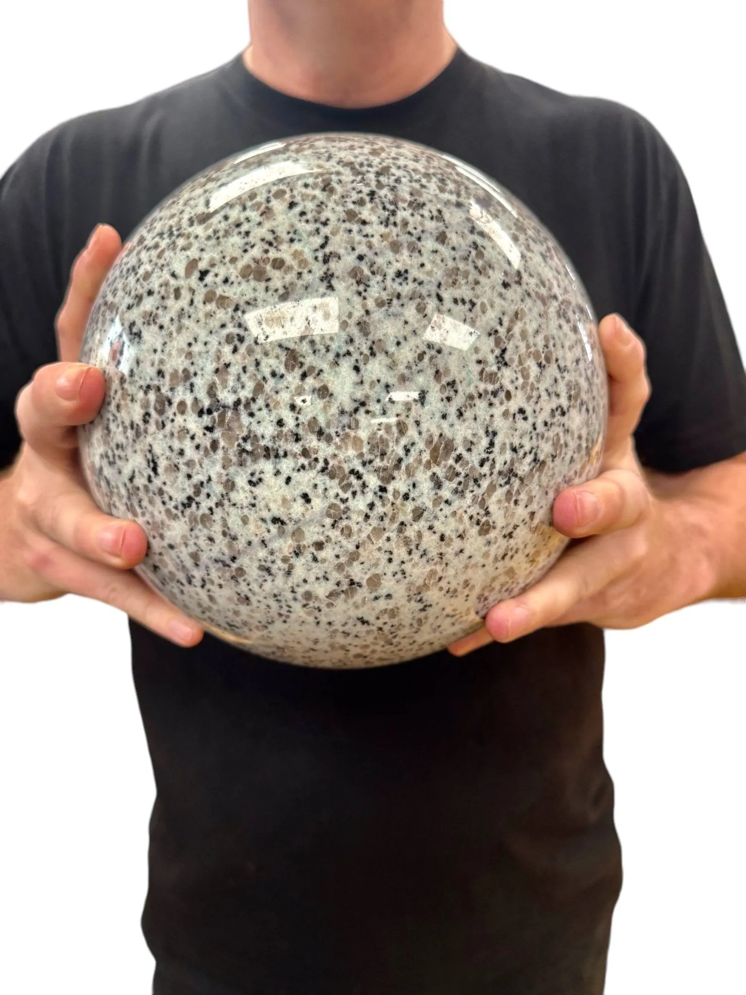 Kiwi Jasper Sphere - Massive - 27 Pounds - Exquisite