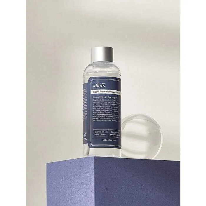 Klairs Supple Preparation Unscented Toner 180ml