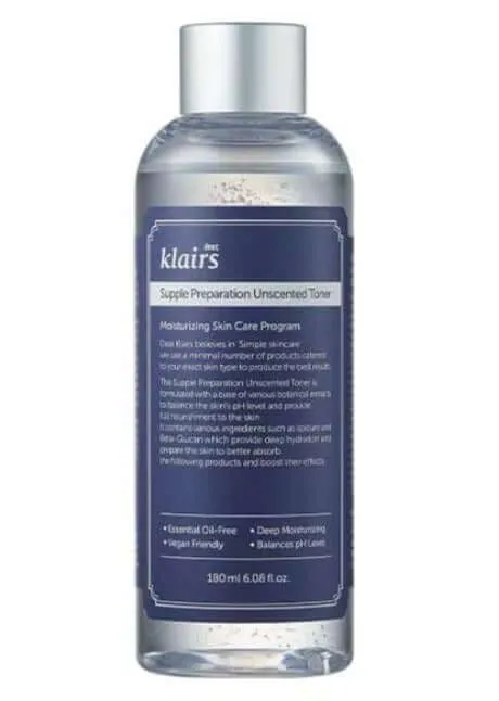 Klairs Supple Preparation Unscented Toner 30ml & 180ml