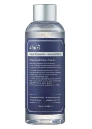 Klairs Supple Preparation Unscented Toner 30ml & 180ml