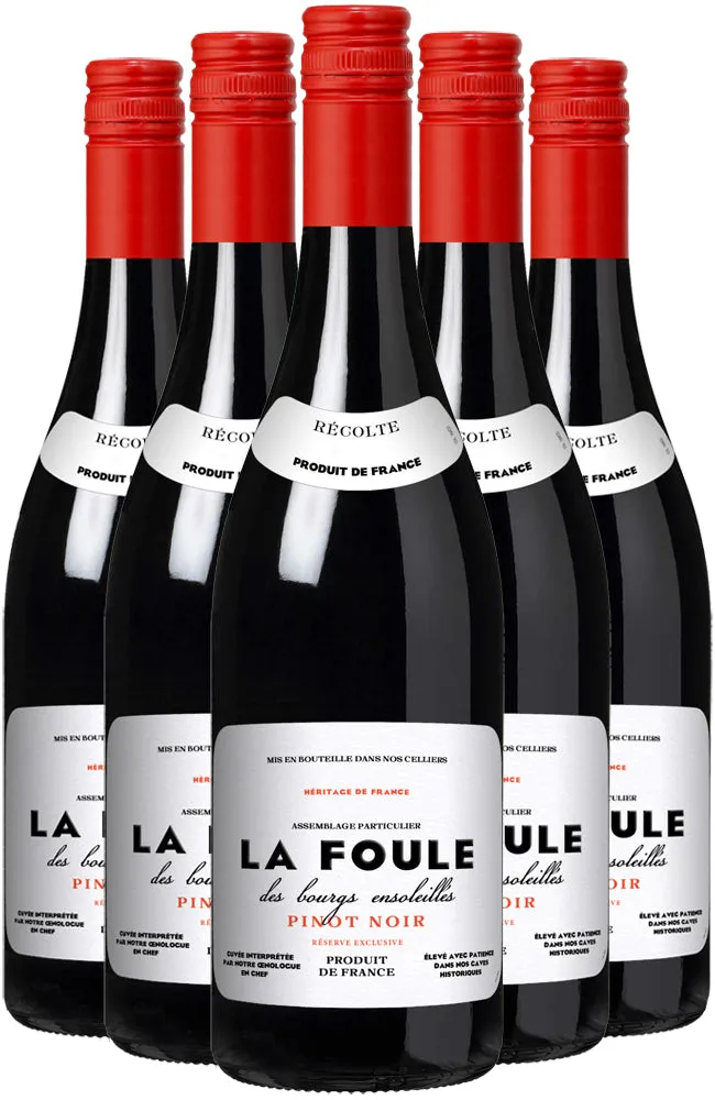 La Foule Pinot Noir IGP Pay's d'Oc 2023