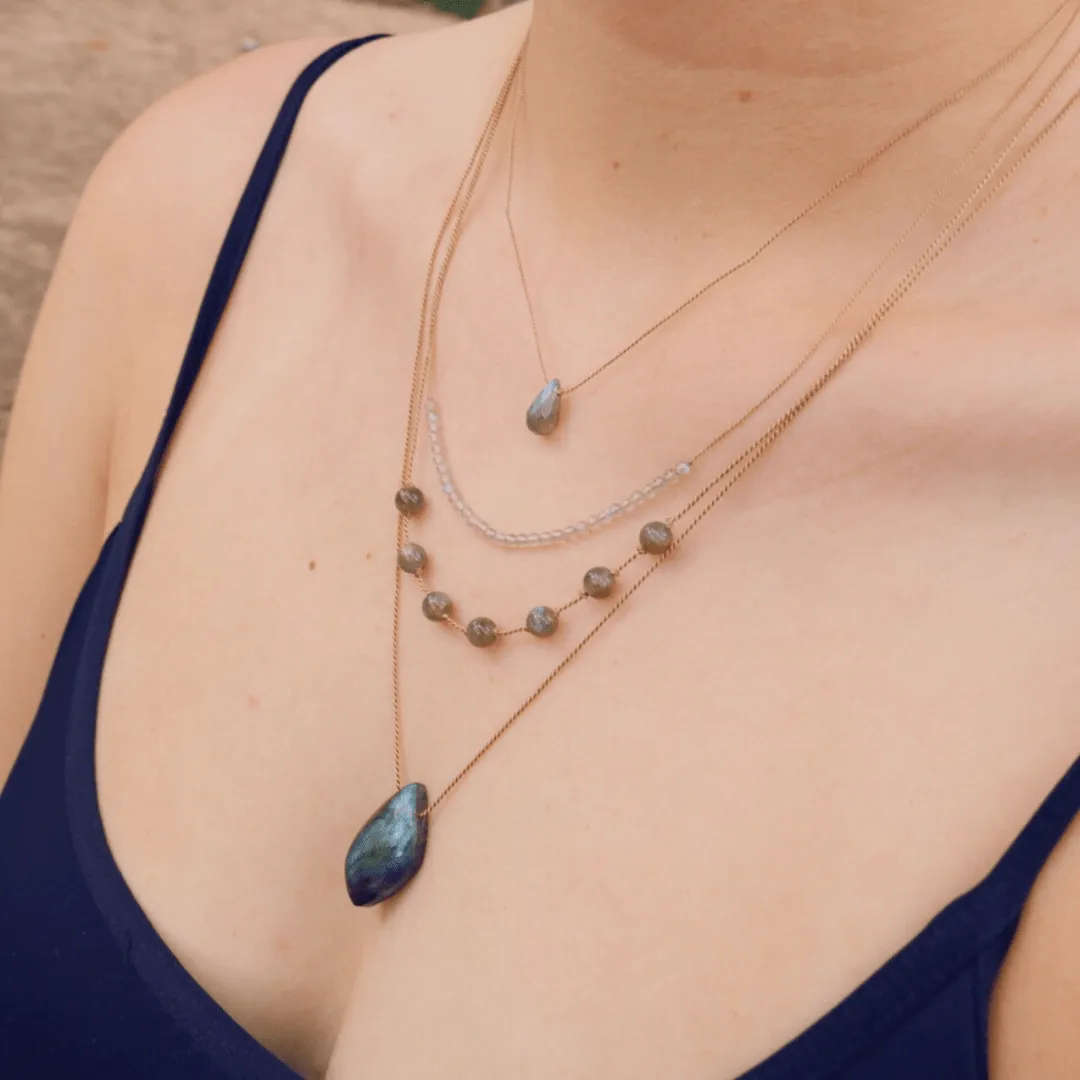 LABRADORITE BEADED