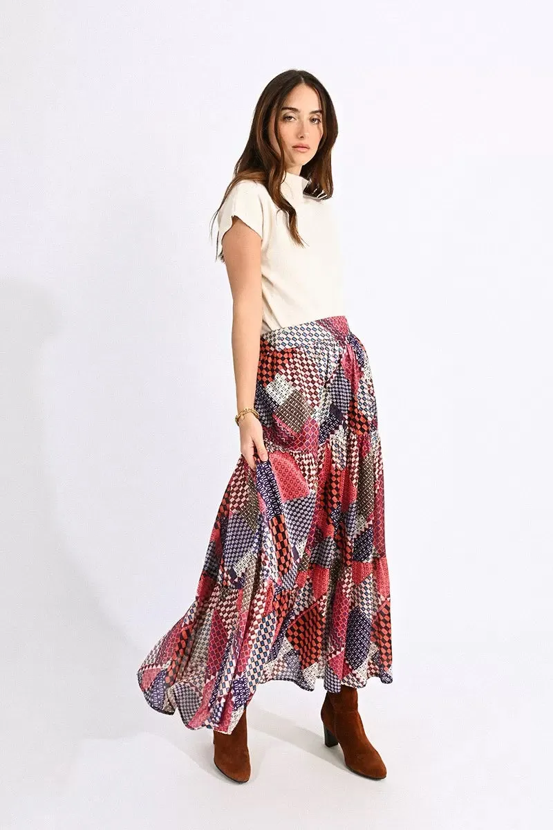 ladies woven skirt