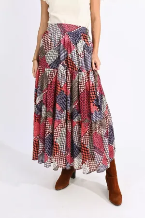 ladies woven skirt
