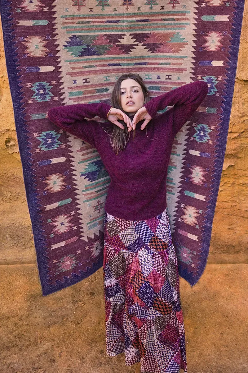 ladies woven skirt