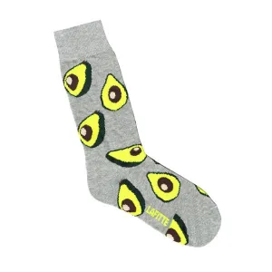 Lafitte Avocado Sock - Grey & Pink