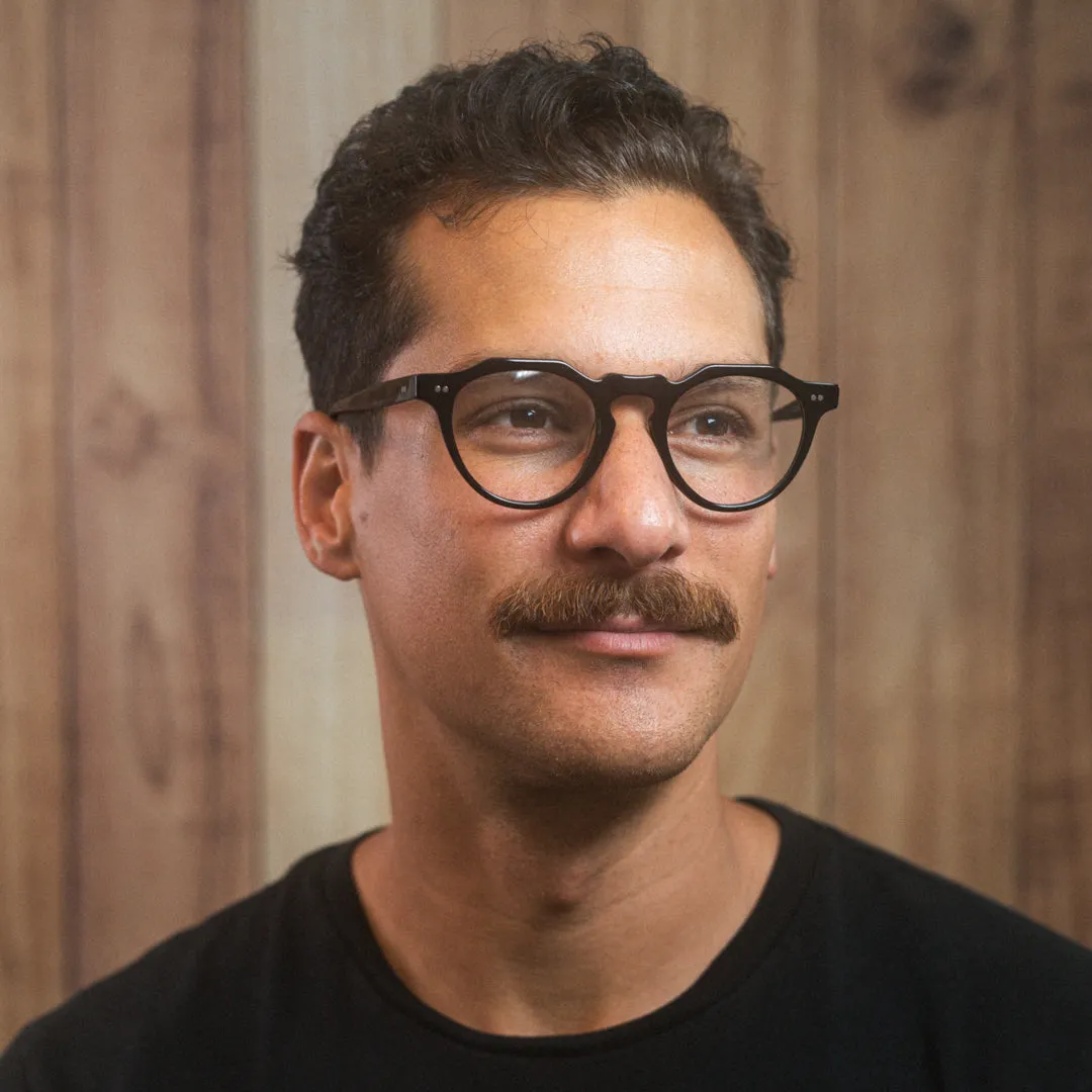 L&F Gibbs | Progressive Prescription Eyeglasses | Gloss Black