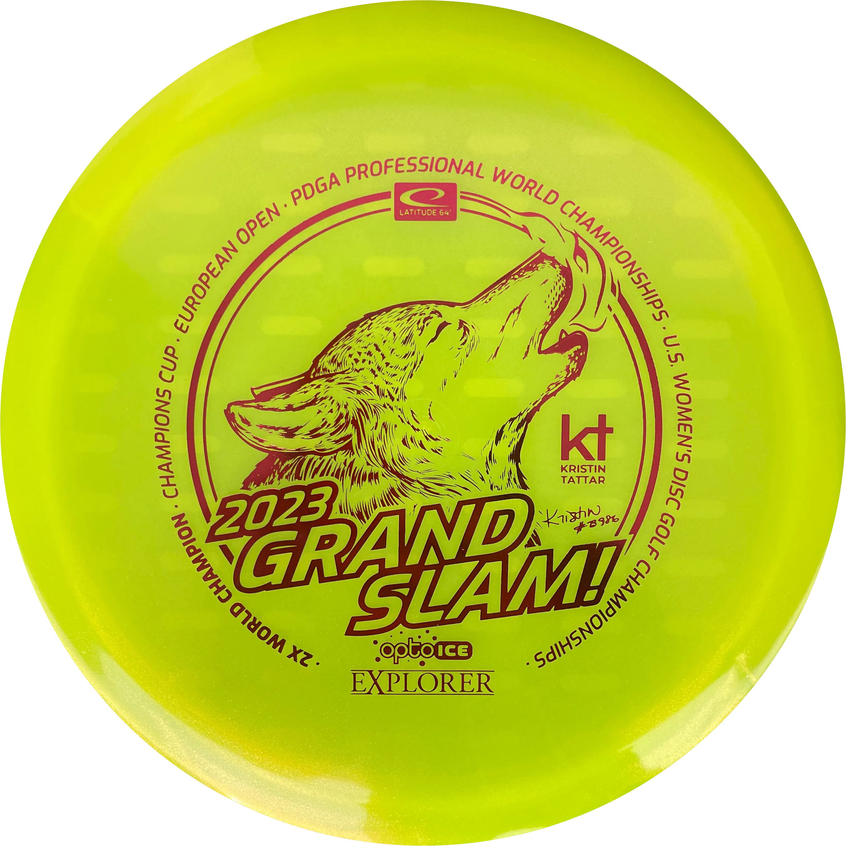 Latitude 64° Opto Ice Glimmer Explorer - Kristin Tattar Grand Slam