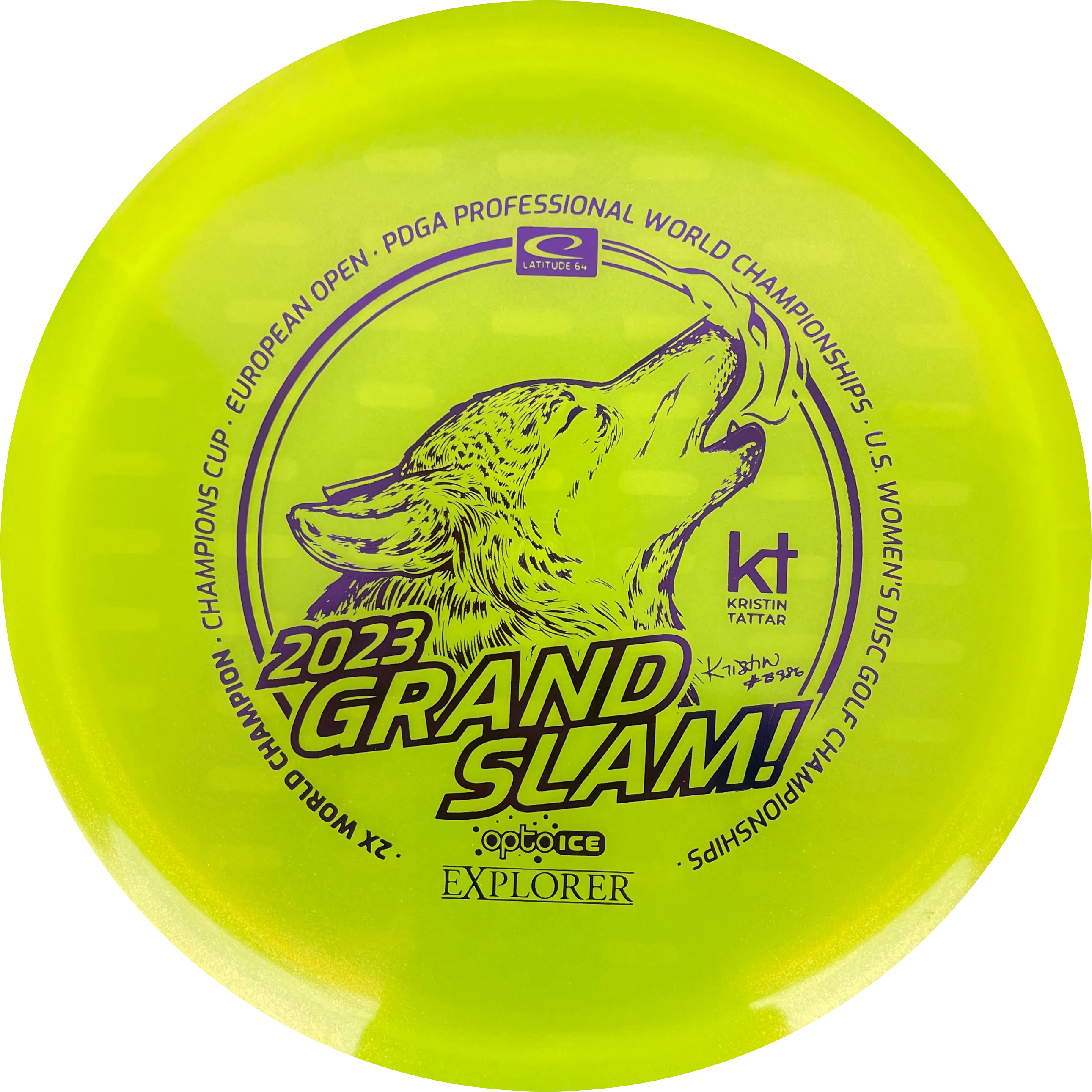 Latitude 64° Opto Ice Glimmer Explorer - Kristin Tattar Grand Slam