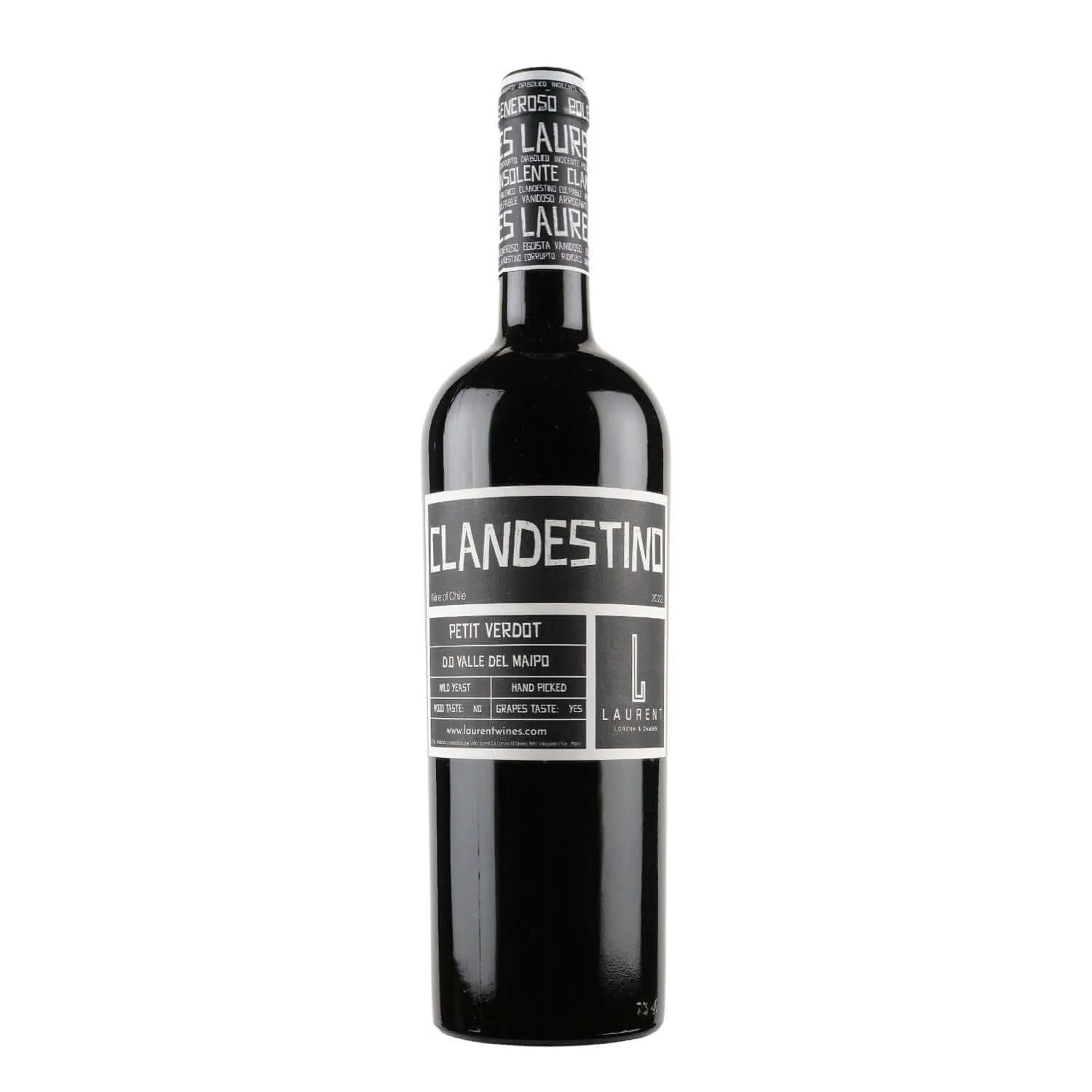 Laurent Clandestino Petit Verdot 2022