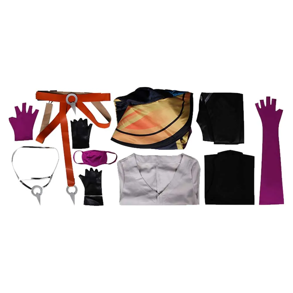 League Of Legends Aphelios Cosplay Costume Purple Outfits Halloween Carnival Suit