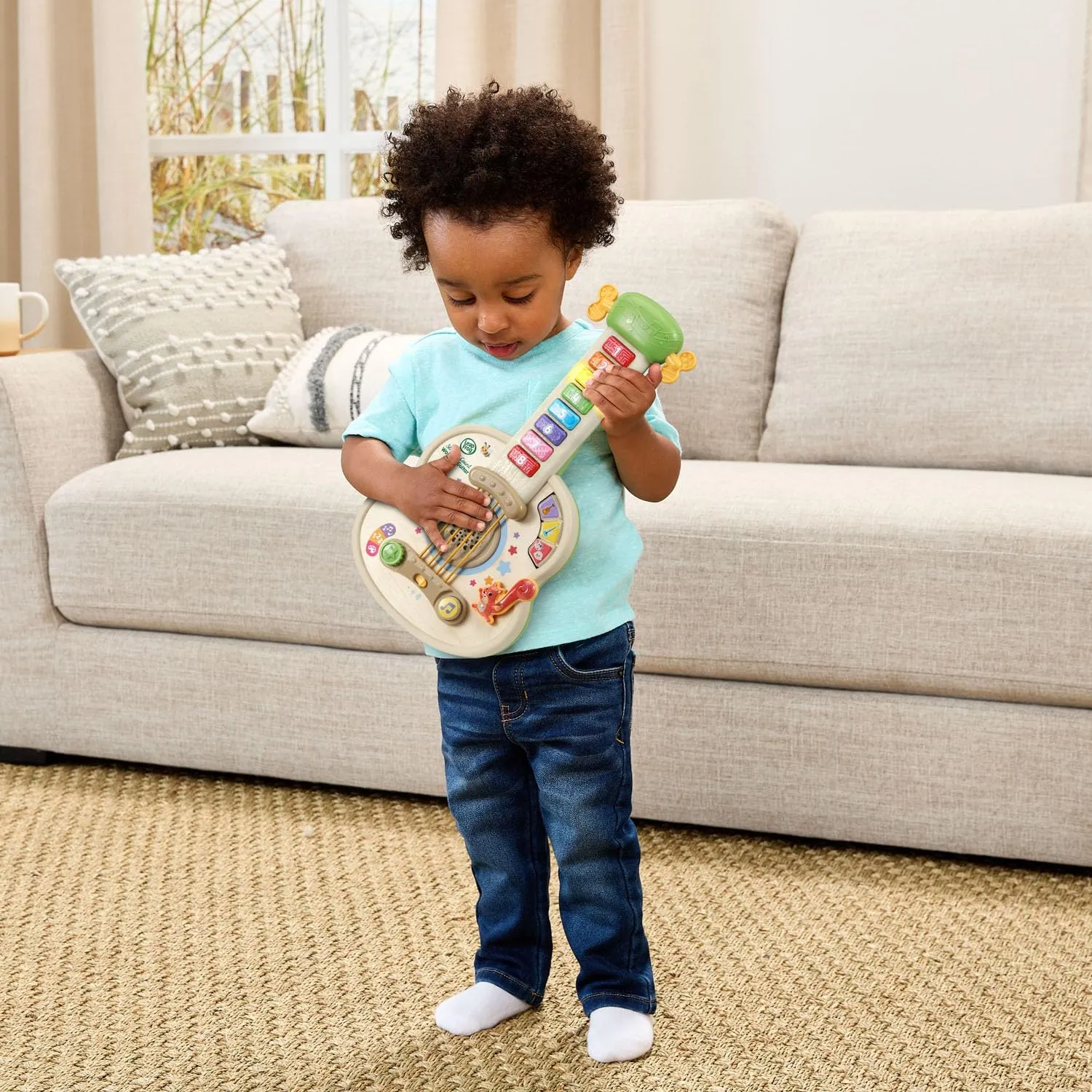 LeapFrog Strum & Count Wooden Guitar