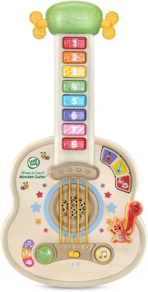 LeapFrog Strum & Count Wooden Guitar