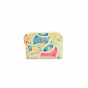 Leather Purse Rectangle People And Country