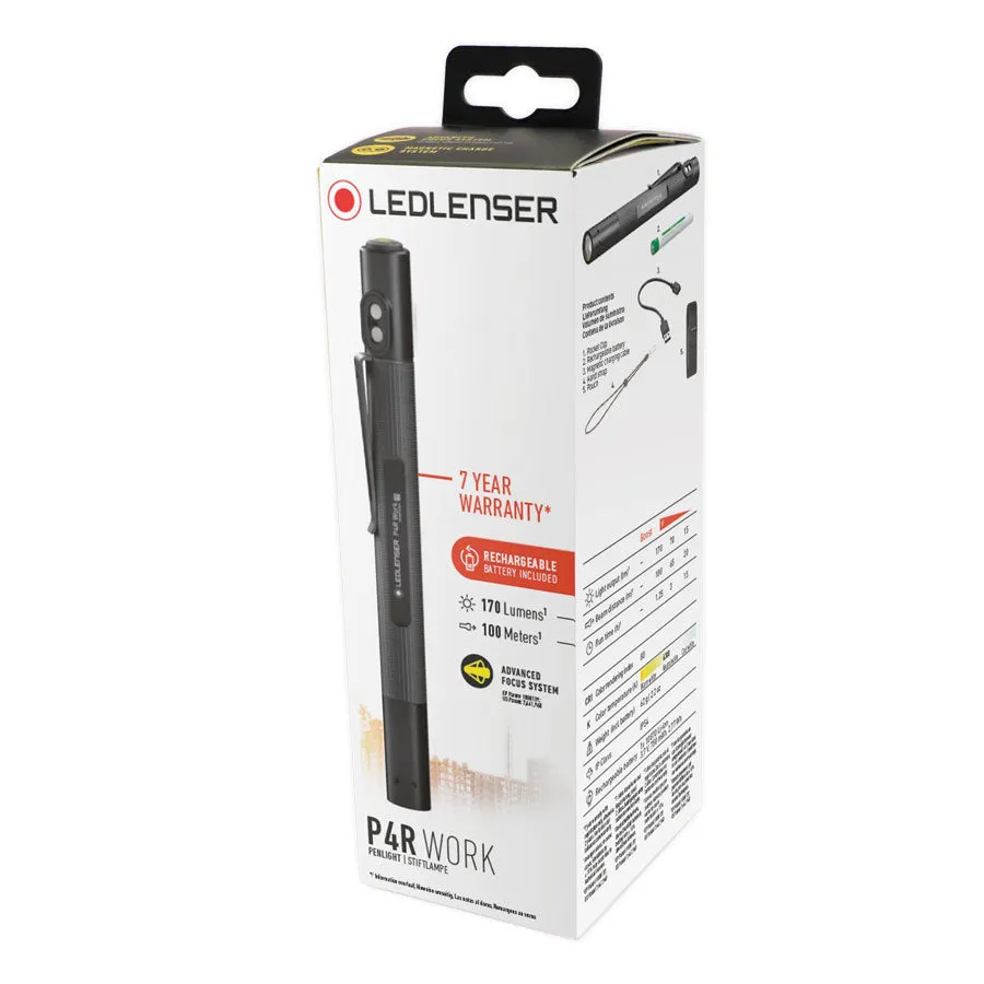 Ledlenser P4R Work Compact Penlight with Box