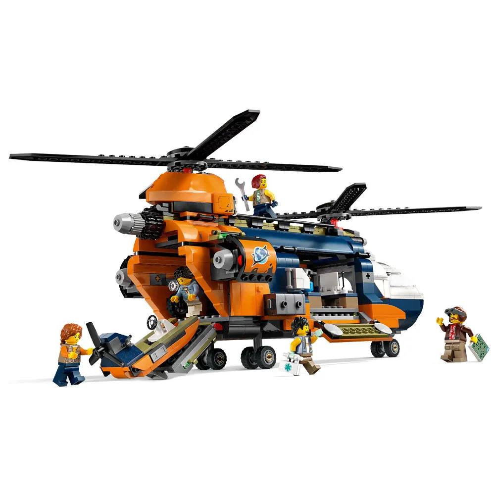 LEGO City Jungle Explorer Helicopter at Base Camp - 60437