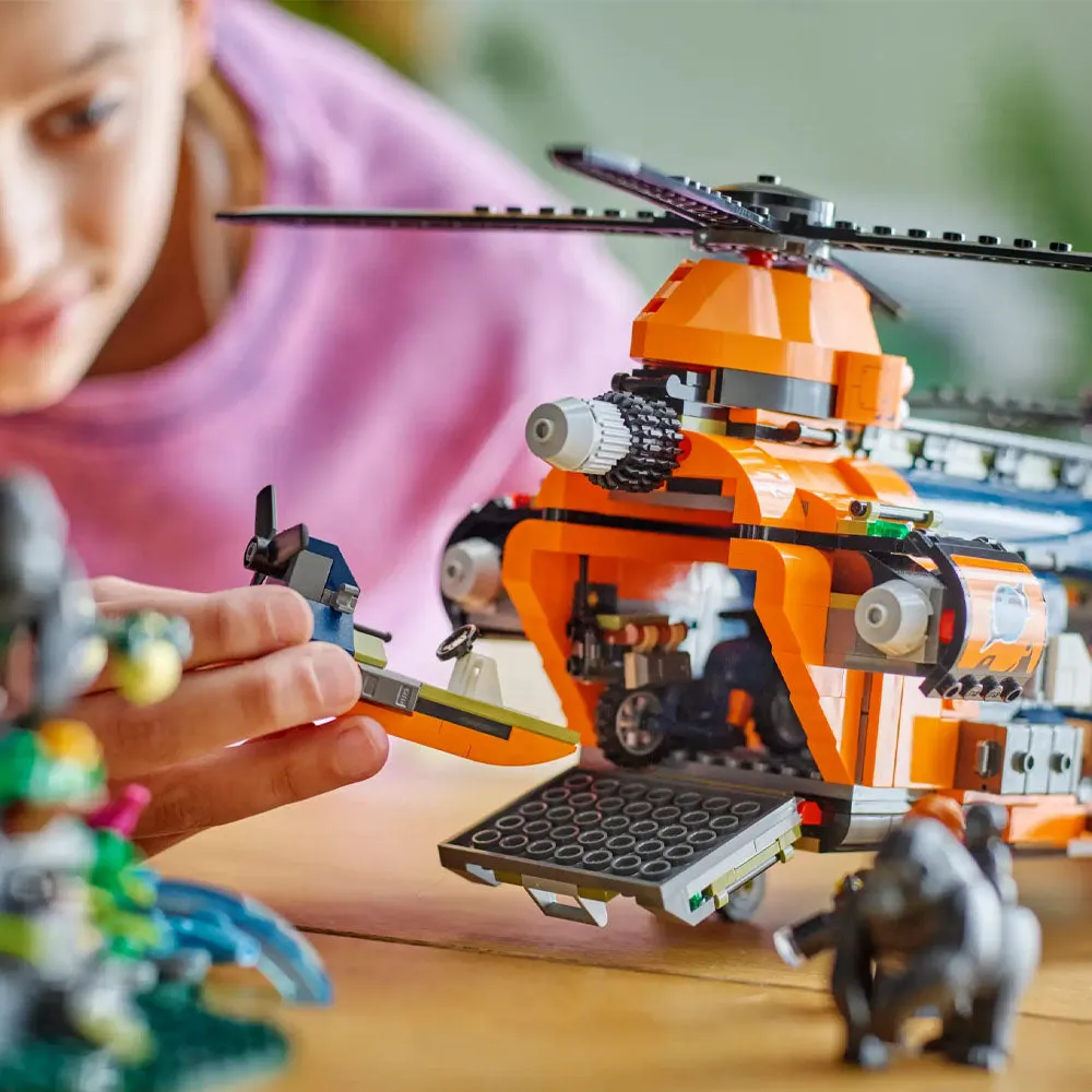 LEGO City Jungle Explorer Helicopter at Base Camp - 60437