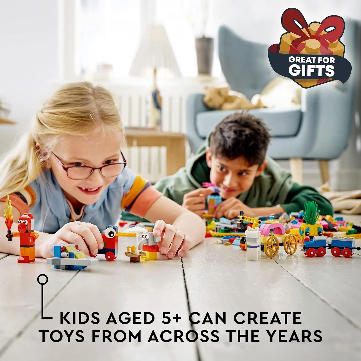 LEGO Classic 90 Years of Play | 5 Yrs 