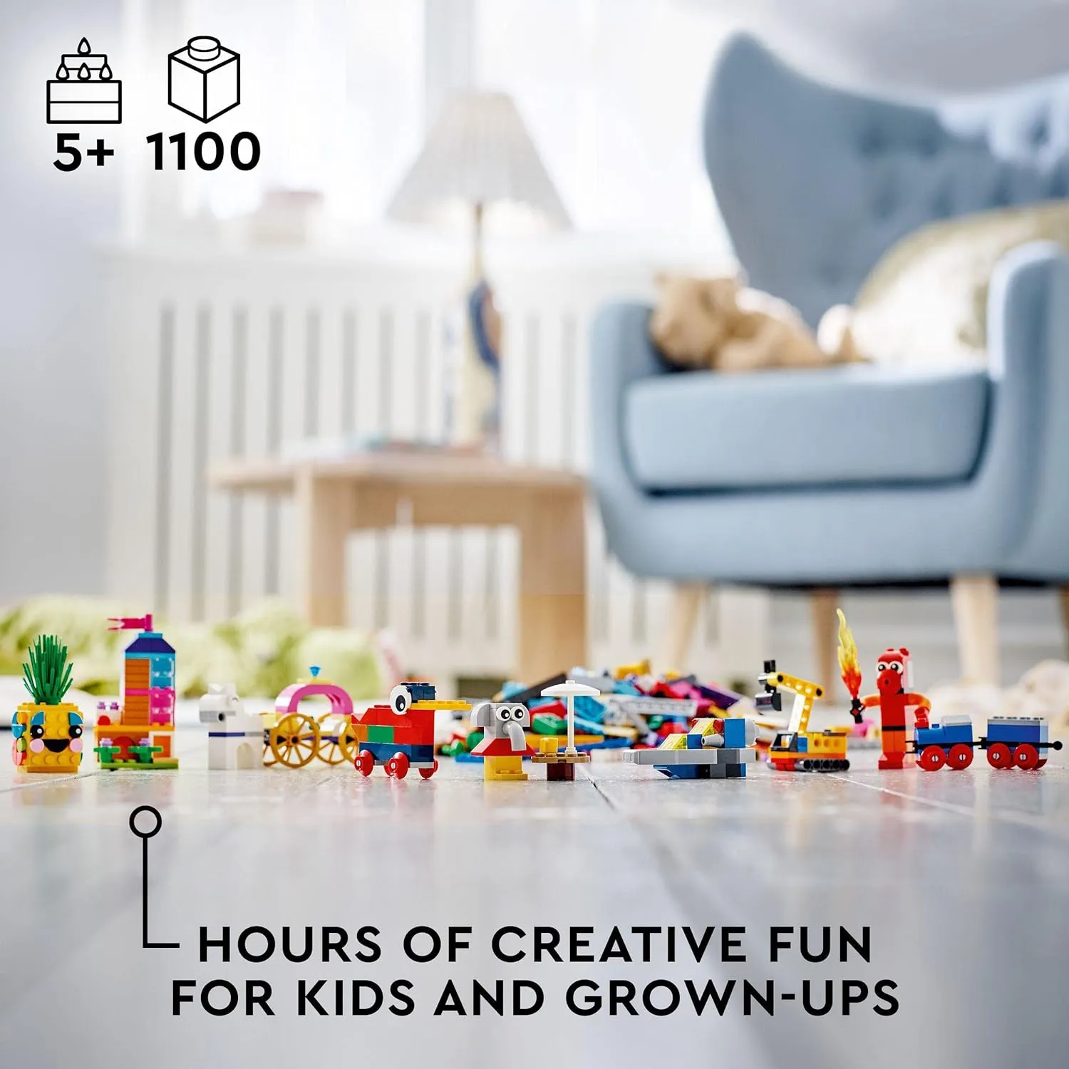 LEGO Classic 90 Years of Play | 5 Yrs 