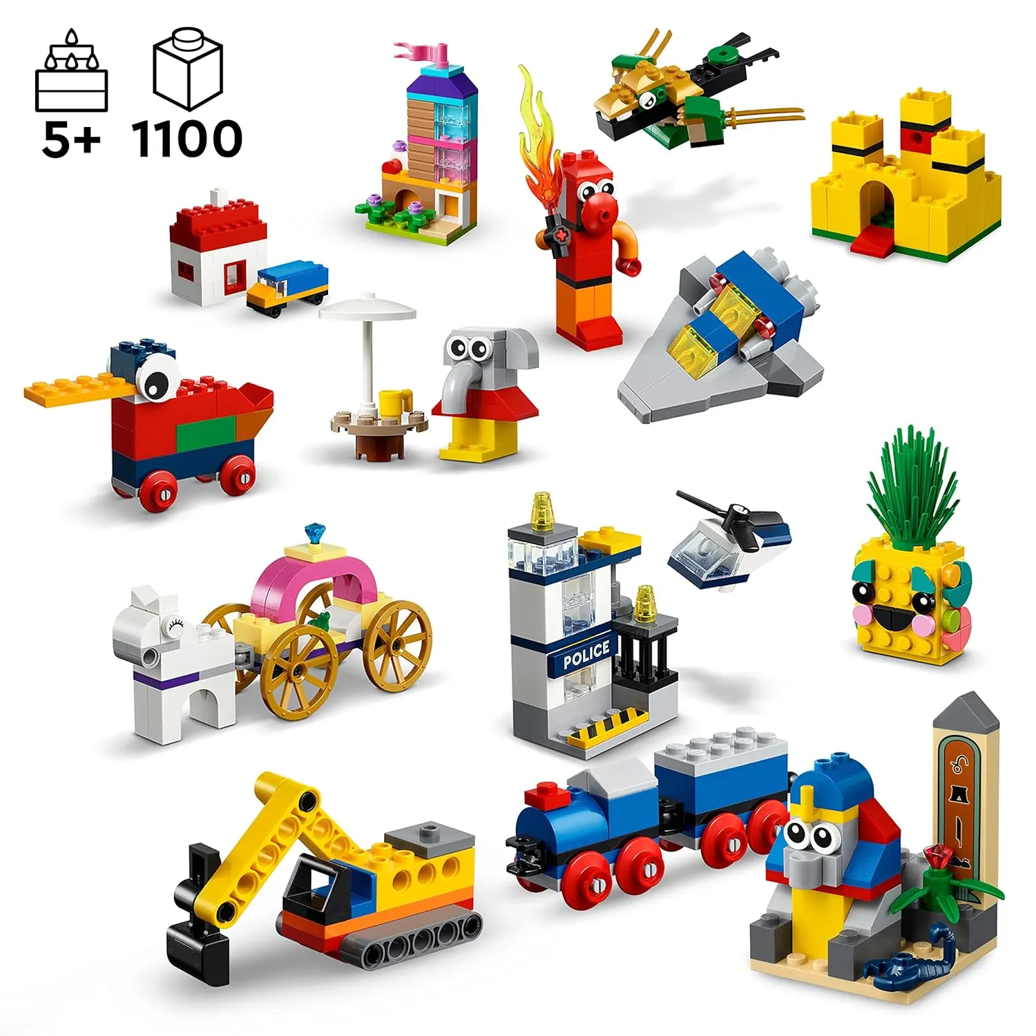 LEGO Classic 90 Years of Play | 5 Yrs 