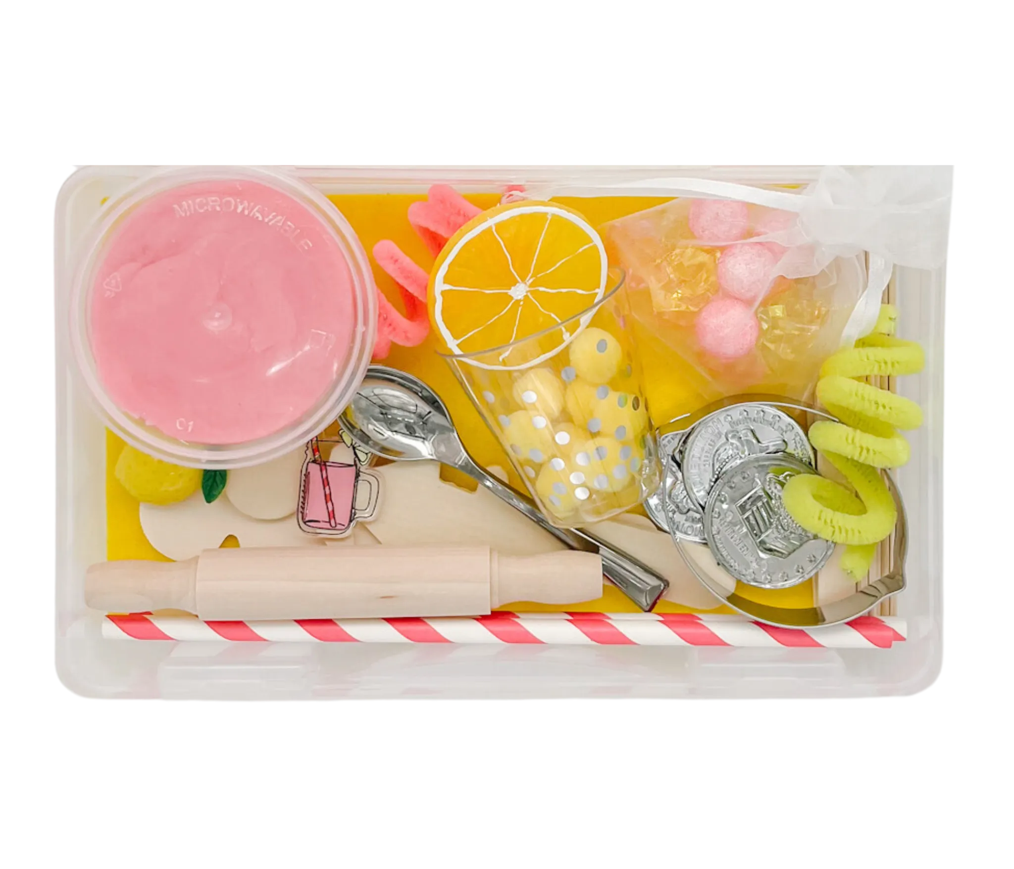 Lemonade Stand Mini Bin