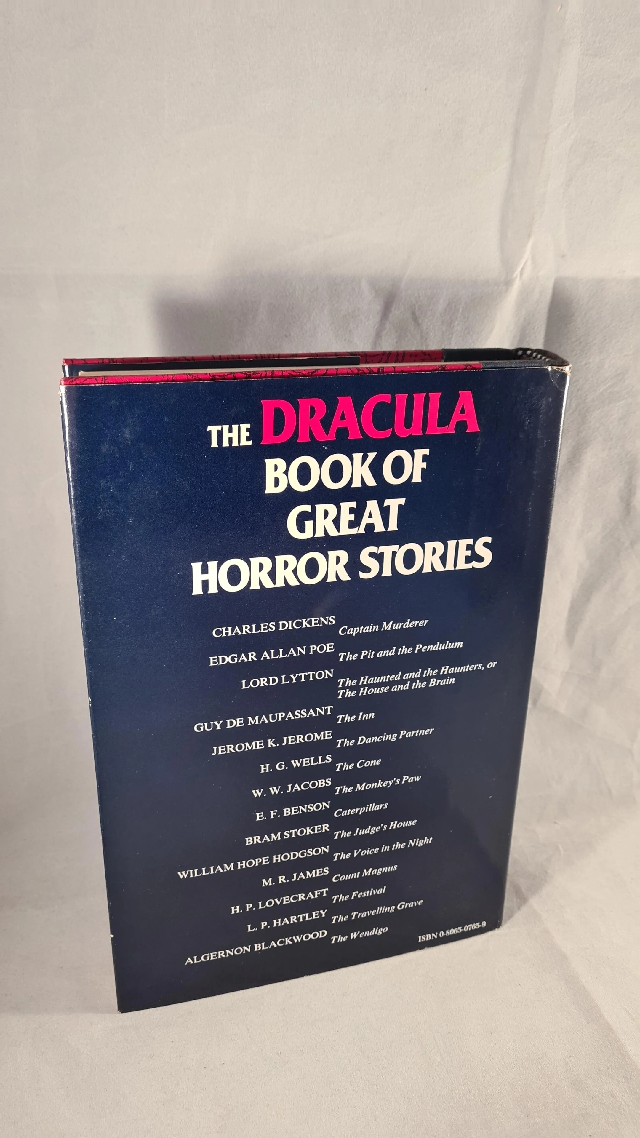 Leslie Shepard - The Dracula Book of Great Horror Stories, Citadel, 1981, 1st Edition, Signed