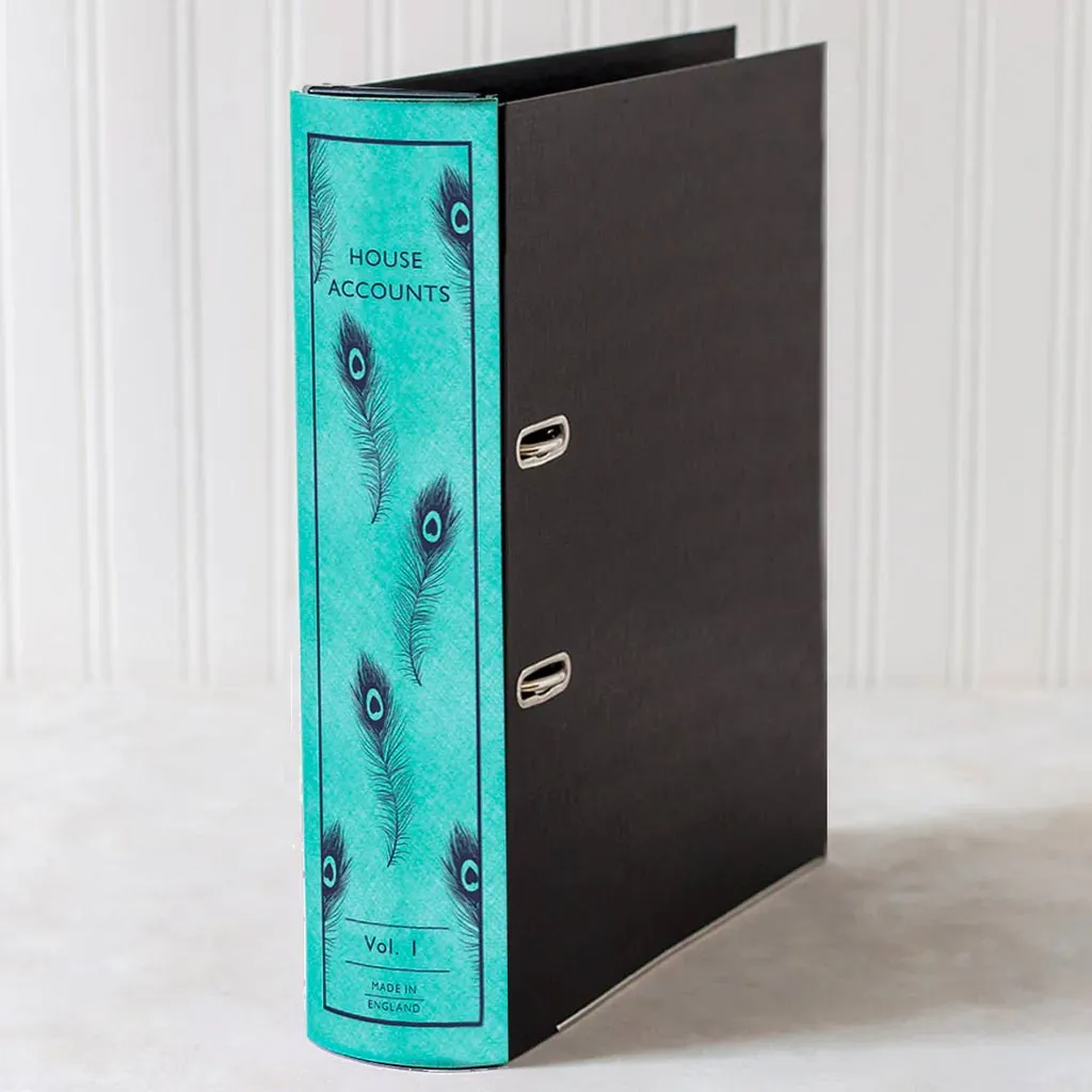 Lever Arch Book File / Ring Binder  - Patterned - Choose Your Colour & Title