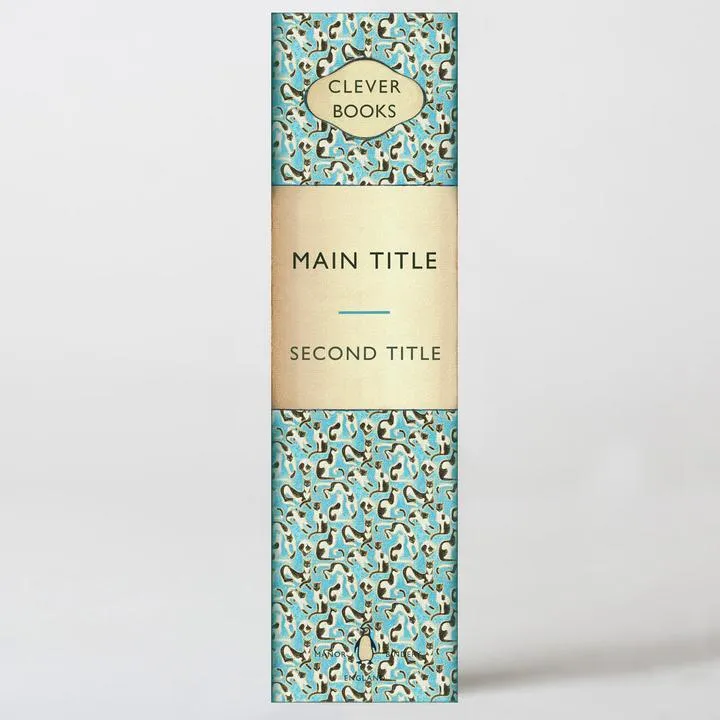 Lever Arch Book File / Ring Binder  - Patterned - Choose Your Colour & Title
