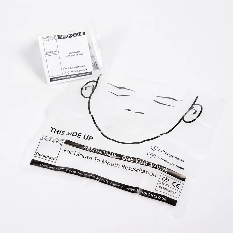 Lifeshield Mini Keyring Resuscitator with Pouch
