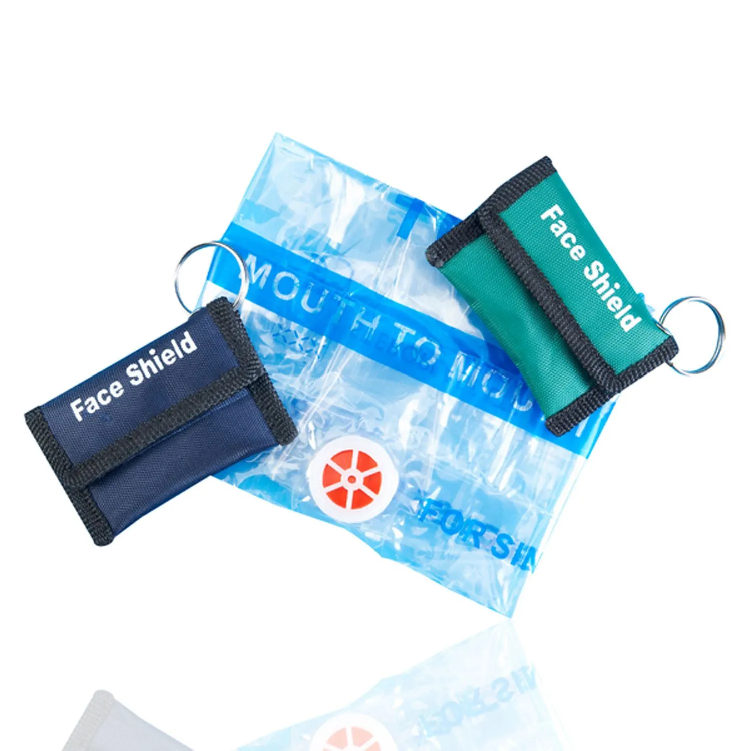 Lifeshield Mini Keyring Resuscitator with Pouch
