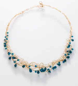 Line Drawn Kyanite Collar