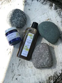Liquid Black Soap with Shea Butter Facial, Hair and Body Wash Cleanser