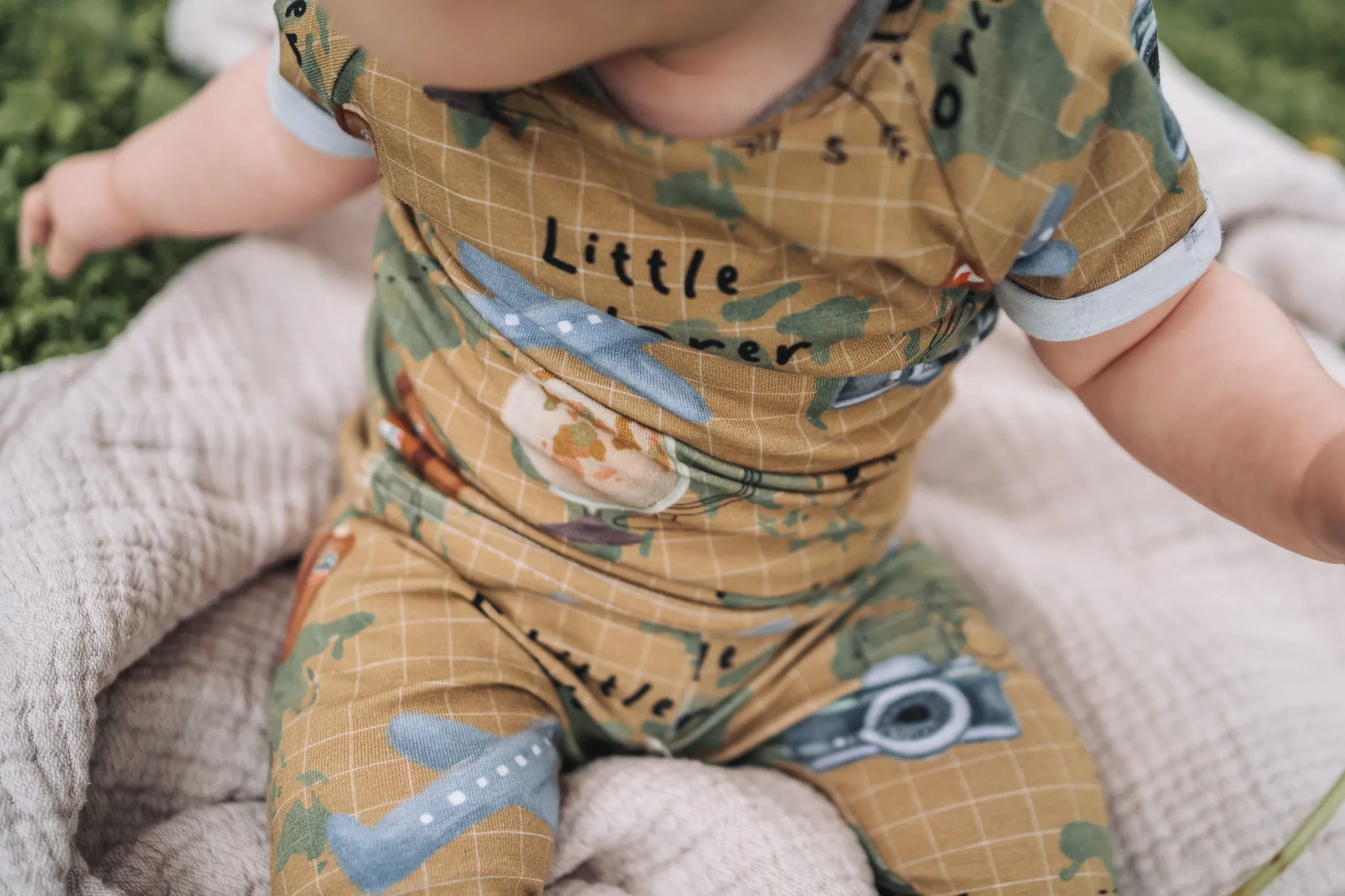 Little Explorer Leggings - Mustard